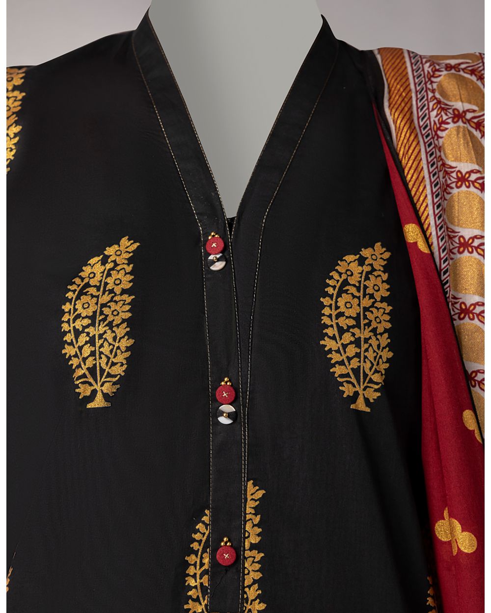 JLAWN-S-26-1089/S GOLD JAMDANI-01