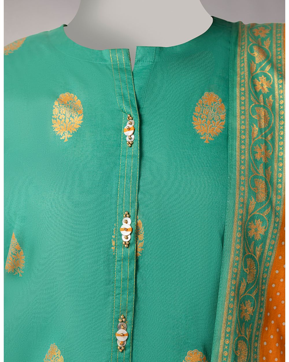 JLAWN-S-26-1093/S GOLD JAMDANI-05